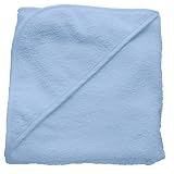 i play Organic Woven Terry Hooded Towel, Cornflower