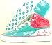 Shmack Hatchet High Mens Shoes Teal Fushia