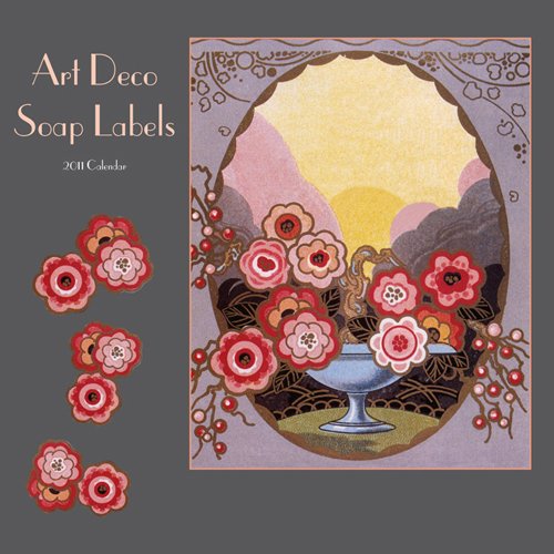 Art Deco Soap Labels 2011 Wall Calendar