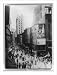 Historic Print (L): [Nassau St. north from Liberty, New York City crowded with pedestrians]