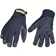 Youngstown Glove 03-3450-80-L Waterproof Winter Plus Performance Glove, Large, Black