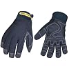 Youngstown Glove 03-3450-80-L Waterproof Winter Plus Performance Glove, Large, Black