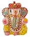 Diwali Gift: Embellished Marble Ganesh Statue with Kundan Stones