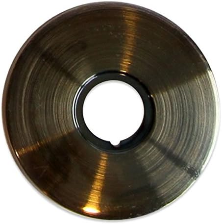 Jewel Faucet SH-TT-REG-69 Adjustable Anti-Lime Shower Head with Cast Brass Shower Arm, Antique Brass Designer Finish