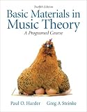 Basic Materials in Music Theory: A Programed Approach (12th Edition)