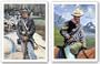 Female Buffalo Soldier and Buffalo Soldier on Patrol - Limited Edition by John Jones