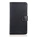 Bear Motion Case for Note 4 - Premium Folio Wallet Case Cover with All-around TPU Inner Case and Snap Button Closure for Galaxy Note 4 (Black)
