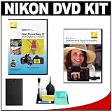 Nikon School Instructional DVD: Fast, Fun & Easy IV - Great Digital SLR Pictures IV for D3000 Digital SLR Cameras + Battery + Accessory Kit