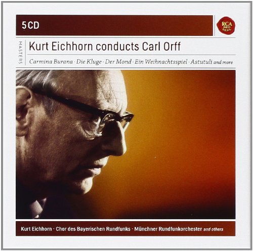 Conducts Carl Orff