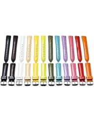 (Set of 12) Lizard Grain Leather 20mm Watch Band Fits Philip Stein Large Size 2 (With Built in Quick Release Pins) !!!!