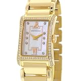 Bertolucci Solid 18K Yellow Gold Full Diamond Bezel Ladies Watch 18K Yellow Bracelet... by Bertolucci