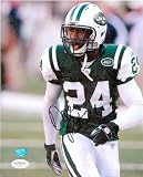 Darrelle Revis Autographed/Hand Signed Mini Helmet (New York Jets) (PSA)