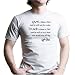 GIVE A MAN A FISH AND HE WILL EAT FOR A DAY... T-Shirt - 100% Fine Jersey Combed Cotton MENS / UNISEX T-Shirt - Sweat Shop Free