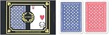 24 sets (48 decks) Da Vinci Neve, Italian 100% Plastic Playing Cards, Bridge Size Regular Index