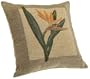 Brentwood Panama Jacquard Chenille 18-by-18-inch Knife Edge Decorative Pillow, Bird of Paradise