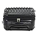 Travelers Club Madison Hardside Expandable Spinner Luggage, Black, Carry-On 20-Inch