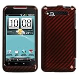 Racing Fiber Red Phone Cover Protector Case for HTC Merge (ADR6325) Verizon ....