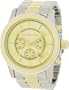 Michael Kors Watches Michael Kors Men's Two-Tone Oversize Runway (Two Tone)