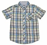 Akademiks Plaid Woven Button-Down Big Boys Shirt