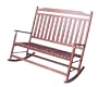 Adult Indoor or outdoor rocking bench for two