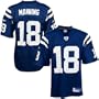 Peyton Manning Jersey: Reebok Blue Replica #18 Indianapolis Colts Jersey