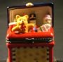 Toy Soldier Chest Teddy Bear Clown Trinket Box phb