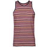 Lost King Jammy Slim Fit Tank Top - Red