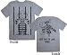 Monopoly Jailbreak Get Out of Jail Free Heather Gray Adult T-Shirt Tee