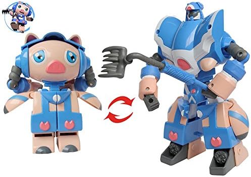 JSMK Transformer Robot -- 6 Steps to Changers Cute Pig Figure