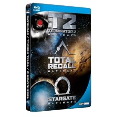 Coffret SF culte - Stargate + Terminator 2 + Total Recall [Blu-ray]