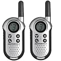 Motorola P14MAA03A1AX TLKR T4 Walkie-Talkies - Silver/Black