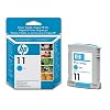 HP HEWC4836A 11 Cyan Ink Cartridge, 2350 Page Yield