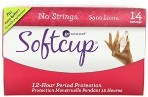 Instead Softcups 12 Hour Feminine Protection,14 Count