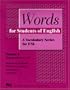 Words for Students of English : A Vocabulary Series for ESL, Vol. 3 (Pitt Series in English As a Second Language)