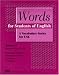 Words for Students of English: A Vocabulary Series for ESL: 3 (Pitt Series in English as a Second Language)