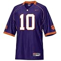 Nike Clemson Tigers #10 Purple Alternate Replica Football Jersey