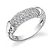 Timeless Romance: Sterling Silver Celebrity Inspired CZ Diamond Engagement Ring