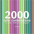 2000 Color Combinations (For Graphic, Textile, and Craft Designers) (Paperback)