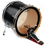 Evans EMAD2 Clear Bass Drum Head, 24 Inch