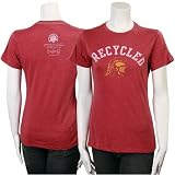 USC Trojans Cardinal Ladies 100% Recycled Logo T-shirt