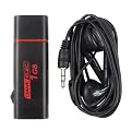 Dane-Elec Black 1GB USB MP3 Player w/Head Phones