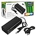 YCCTEAM Xbox 360 E Power Supply, Power Supply Cord AC Adapter Replacement Charger for Xbox 360 E, 100-240V Auto Voltage, Black