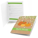 Pumpkin Patch - Fill In Party Invitations (8 count)