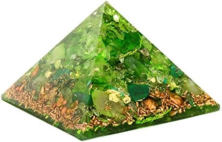 Prana Crystal Harmony - Orgonite Pyramide By Oz Orgonite (Cheops M)