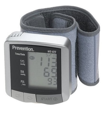 HealthPersonalCare: Prevention WS 820PV Wrist Blood Pressure Monitor