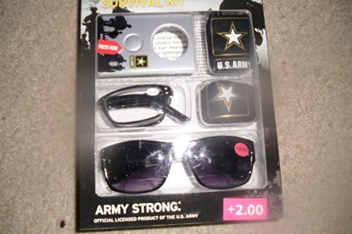 US ARMY Reading Glasses Survival Kit