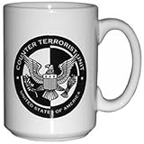24 - 5 White CTU Seal Coffee Mug
