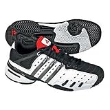 Youth Adidas Barricade V - Black/Iron Metallic/White