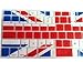 Carry360 2014 new arrival! Unique Ultra Thin Durable UK FLAG pattern Soft TPU Silicone Keyboard Skin Cover for Macbook Pro 13 15 17