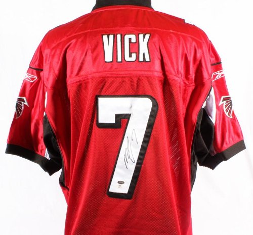 Michael Vick Signed Jersey - Atlanta Falcons - SM Holo - Autographed NFL Jerseys